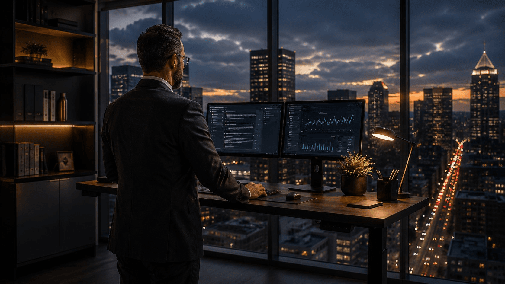CRM automation dashboard